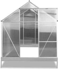 FUXTEC Tuinkas 5,9m² - Broeikas - Kweekkas - Hobbykas - Aluminium/holle Kamerplaat - FX-GWH159 -Tuin Kortingswinkel 1010x1200 1