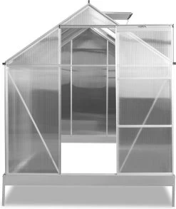 FUXTEC Tuinkas 5,9m² - Broeikas - Kweekkas - Hobbykas - Aluminium/holle Kamerplaat - FX-GWH159 -Tuin Kortingswinkel 1010x1200