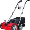 Einhell Verticuteerder En Beluchter GE-SA 1640 (1600 W - 40 Cm Werkbreedte - Tot 12 Mm Werkdiepte - In Hoogte Verstelbaar Stuur - Opvangzak 48 L - Incl. Beluchtingsrol)