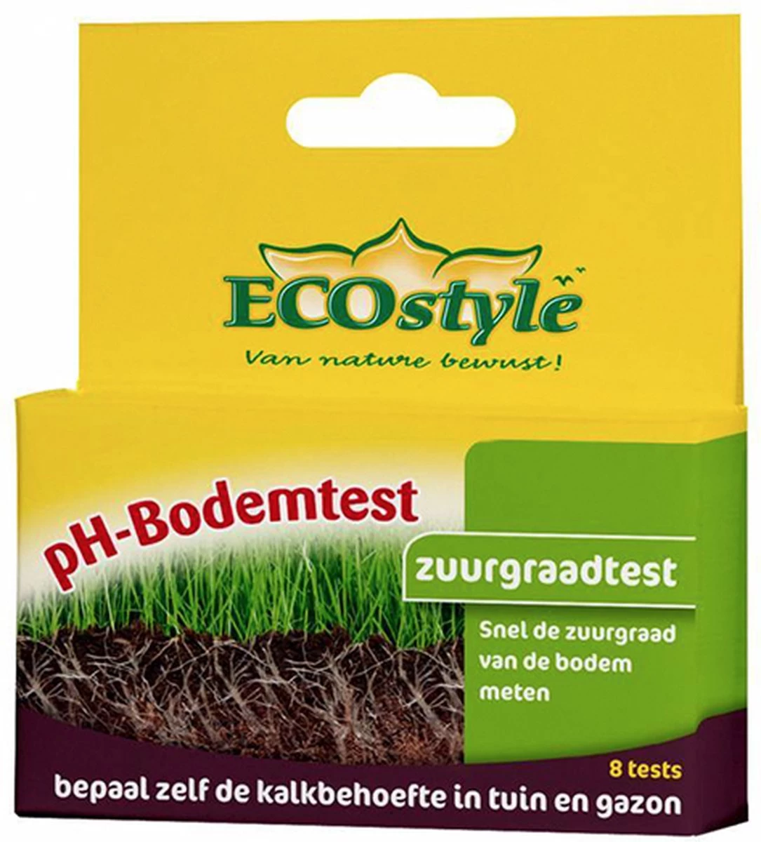 ECOstyle PH Bodemtest - Zuurtegraad Meter Voor Grond - Bepaal Kalk Behoefte Voor Tuin En Gazon - 8 Testen 16 ECOstyle PH Bodemtest - Zuurtegraad Meter Voor Grond - Bepaal Kalk Behoefte Voor Tuin En Gazon - 8 Testen - Afbeelding 16