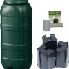Regenton Rainsaver - Groen 100 L + Voet + Vulautomaat