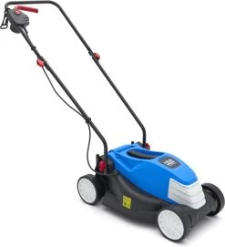 Merkloos 1300W Electrische Grasmaaier / Gazonmaaier 32 Cm Snijhoogtes 25-45-65 Mm 25 Liter Opvangbak -Tuin Kortingswinkel 1093x1200