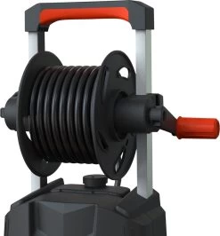 Merkloos Home Hogedrukreiniger - 2100W - 165 Bar - Met Verstelbare Nozzles Slanghaspel 5m Netsnoer 10m Slang - Voor Reiniging Huis Auto Tuin -Tuin Kortingswinkel 1114x1200