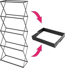 Tectake - Verticaal Plantenrek Met 4 Bakken - 403445 -Tuin Kortingswinkel 1144x1200 1