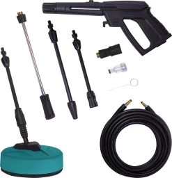 VONROC Hogedrukreiniger V22-2 2200W – 170 Bar – 450 L/h – Incl. 8m Slang, Terrasreiniger, Reinigingstank En Meer -Tuin Kortingswinkel 1156x1200