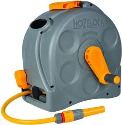 Hozelock Compact Enclosed Reel 2 In 1 - 25 Meter - Slangbox En Muurhaspel In één - Grijs -Tuin Kortingswinkel 1173x1200 1