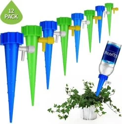 12 Stuks Plant Bewateringssysteem | Waterdruppelaar | Druppelsysteem |Bewateringssysteem | Bewateringsyteem Watergeefsysteem | Plantenbol | Automatische Gieter | Water Druppelaar | Druppel Systeem | Water Geef Systeem | Plantenbol | -Tuin Kortingswinkel 1176x1200 3
