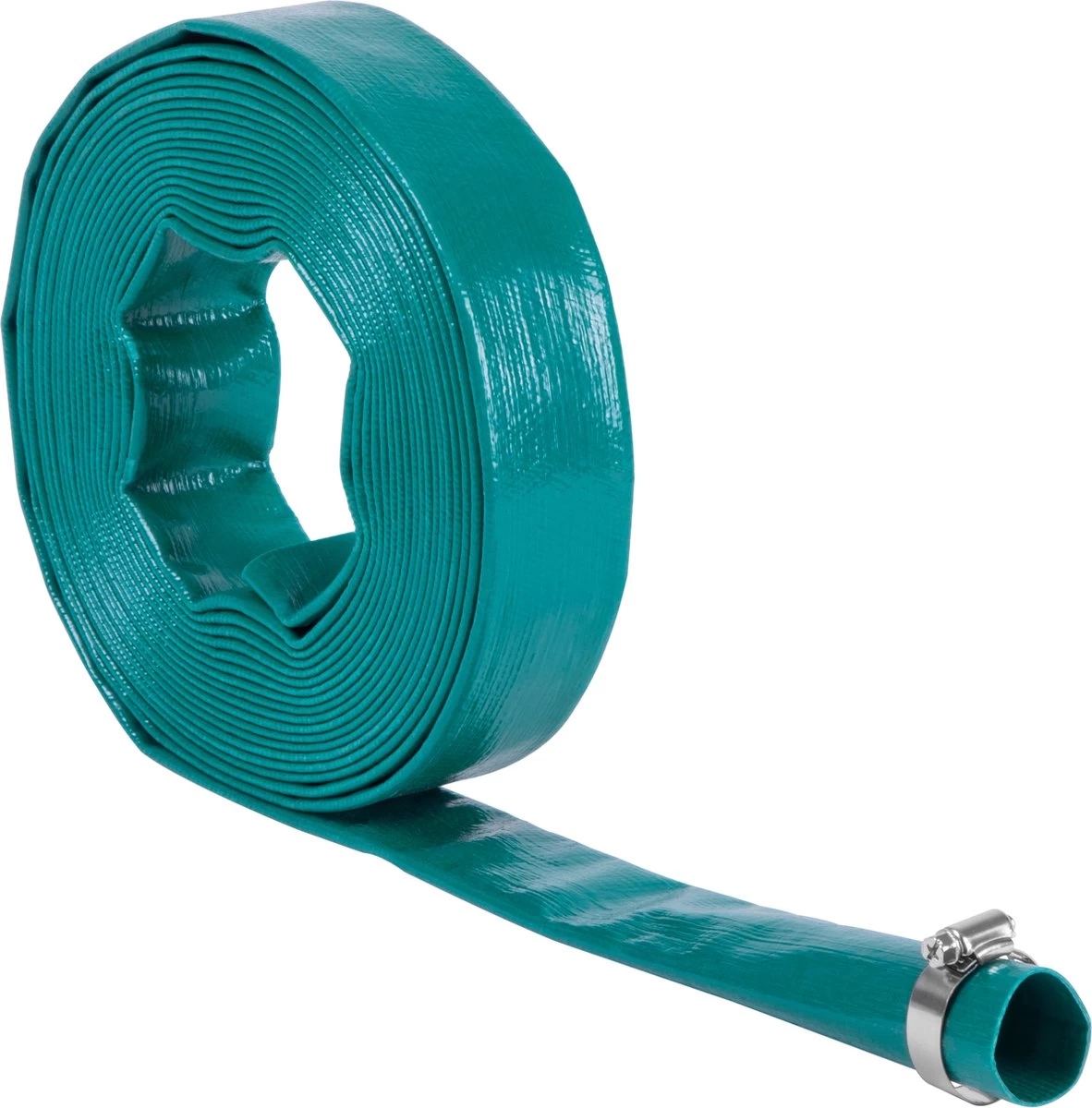 VONROC Dompelpomp Afvoerslang - Persslang - Plat – Universeel - 10m X 32mm 2 VONROC Dompelpomp Afvoerslang - Persslang - Plat – Universeel - 10m X 32mm - Afbeelding 2