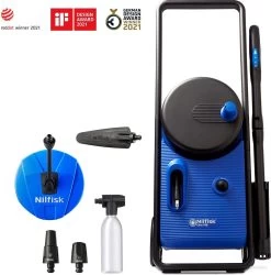 NILFISK CORE 140 INHAND POWER CONTROL PCA HOGEDRUKREINIGER 140 BAR DRUK REGELBAAR OP PISTOOL TERRASREINIGER 5 JAAR GARANTIE 8 METER WATERSLANG OP HASPEL -Tuin Kortingswinkel 1186x1200