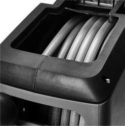 CoolHome Wandslangenbox 30 Meter + 2 Meter - Tuinslang Met Haspel- Slangenhouder 180° Draaibaar - Tuinslanghaspel Zwart - Grijs -Tuin Kortingswinkel 1190x1200 6