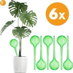 Waterdruppelaar Set Van 6 Stuks Voor Planten – 27 CM – Automatisch Watergeefsysteem Voor Kamerplanten – Planten Watergever Met Druppelsysteem – Waterbol -Tuin Kortingswinkel 1193x1200 4