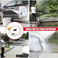 BOTC Universal Hogedrukreiniger - Draagbaar - Auto Wasmachine - Hogedrukreiniger -Tuin Kortingswinkel 1196x1200