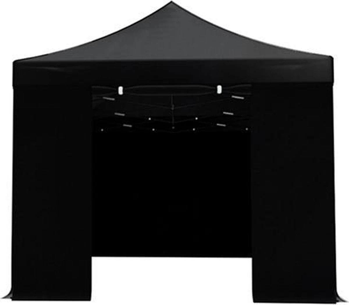 Easy Up 3x4,5m Zwart Luxe Partytent Opvouwbaar 13 Easy Up 3x4,5m Zwart Luxe Partytent Opvouwbaar - Afbeelding 13