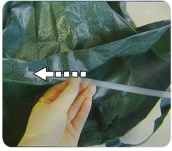 Benson Tuinafval Zak Heavy Duty 110 Liter – 70x45cm | Puinzak | Grote Zak Voor Het Opslaan Van Bladeren Takken En Afval -Tuin Kortingswinkel 1200x1052