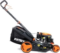FUXTEC Grasmaaier Benzine - 46cm - Zelfrijdend / Zelftrekkend / Achterwielaandrijving - Mulchfunctie - Opvangbak 50L - FX-RM4646 -Tuin Kortingswinkel 1200x1074
