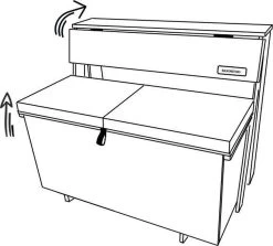 Balkonset 3in1: Bank | Tafel | Opbergruimte. Hout, Medium 95cm. -Tuin Kortingswinkel 1200x1085 2