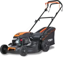 FUXTEC Grasmaaier Benzine - 51cm - 4-takt - 170cc - Zelfrijdend / Zelftrekkend /achterwielaandrijving - Mulchfunctie - Opvangbak 60L - FX-RM5170 -Tuin Kortingswinkel 1200x1093