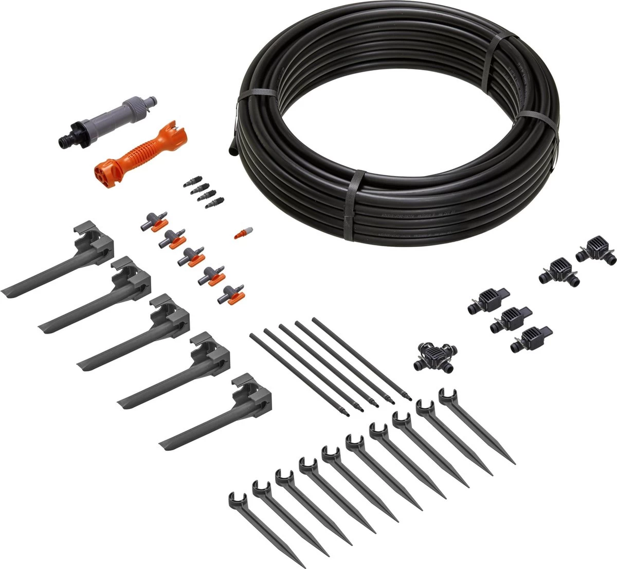 GARDENA Micro Drip System Bloembed En Moestuin Startset Druppelsysteem - 25 Meter 6 GARDENA Micro Drip System Bloembed En Moestuin Startset Druppelsysteem - 25 Meter - Afbeelding 6