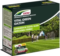 DCM Vital-Green Gazon - Gazonmest - Gazonmeststof Met MINIGRAN® Technology - 75m2 - 3 Kg