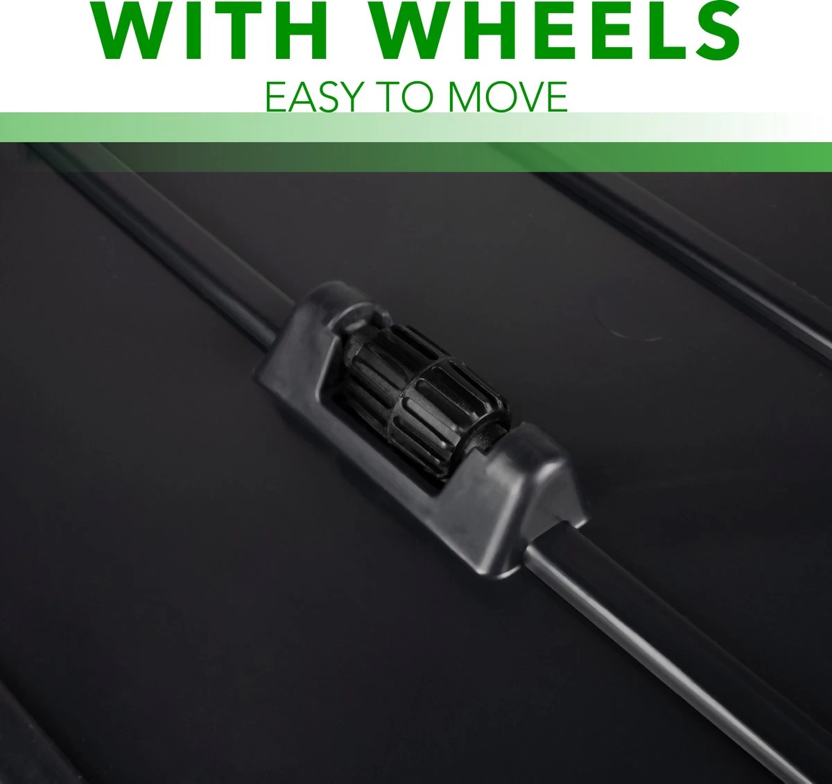 Opbergbox 310L UV-Bestendig Weerbestendig Wielen Tuinbox Rotan-look Antraciet 7 Opbergbox 310L UV-Bestendig Weerbestendig Wielen Tuinbox Rotan-look Antraciet - Afbeelding 7