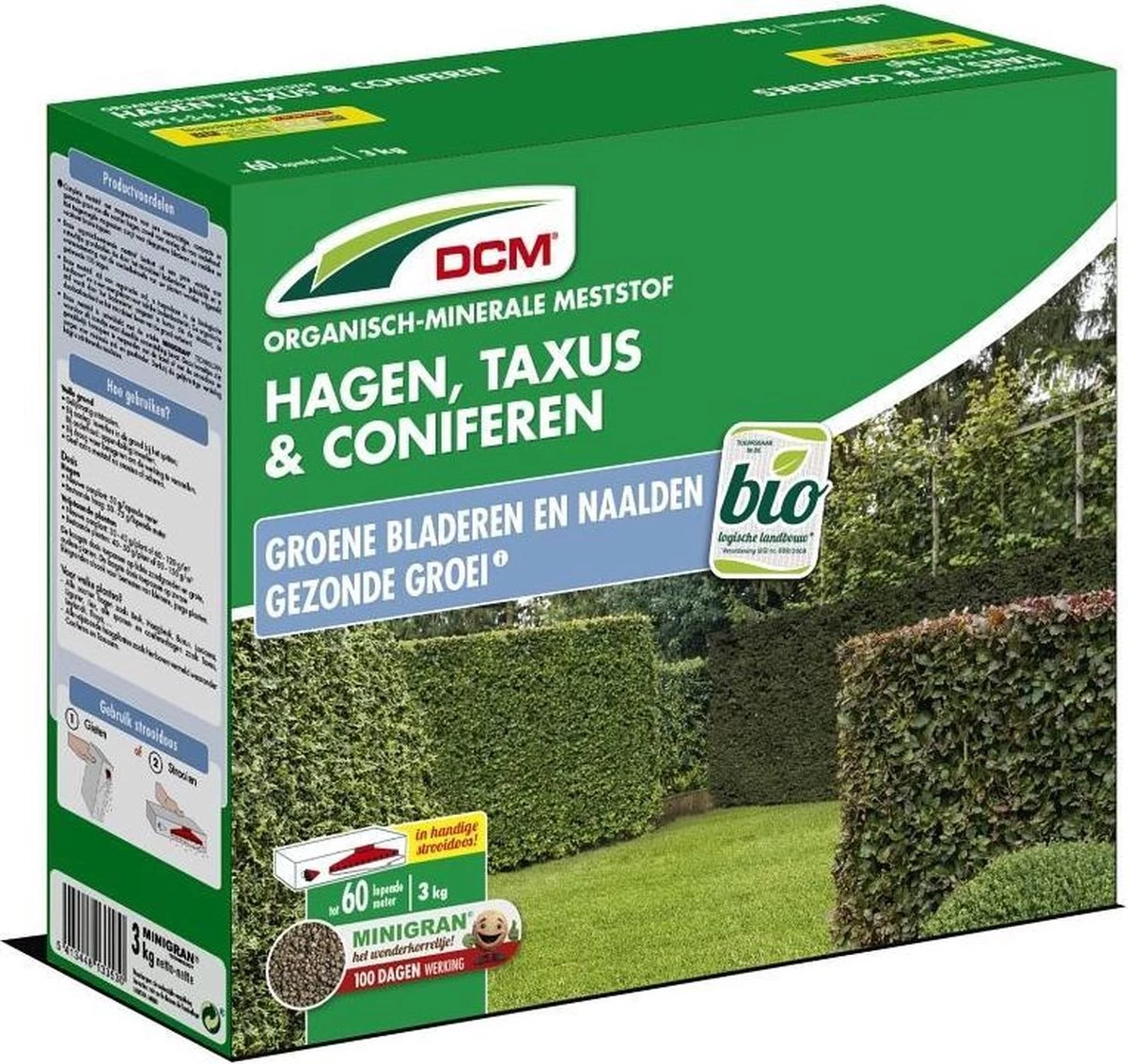 DCM Meststof Hagen, Taxus, Conifeeren (3 KG) 3 DCM Meststof Hagen, Taxus, Conifeeren (3 KG) - Afbeelding 3