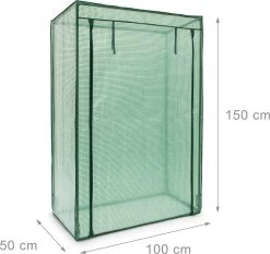 Relaxdays Kweekkas Tomaten - Folie Tuinkas - Tomatenhuis - Foliekas - Broeikas Kunststof - PE -Tuin Kortingswinkel 1200x1133 3