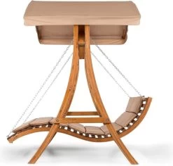 Bermuda Hollywoodschommel Tuinschommelbank 130 Cm 2-zits Zonneluifel -Tuin Kortingswinkel 1200x1145 3