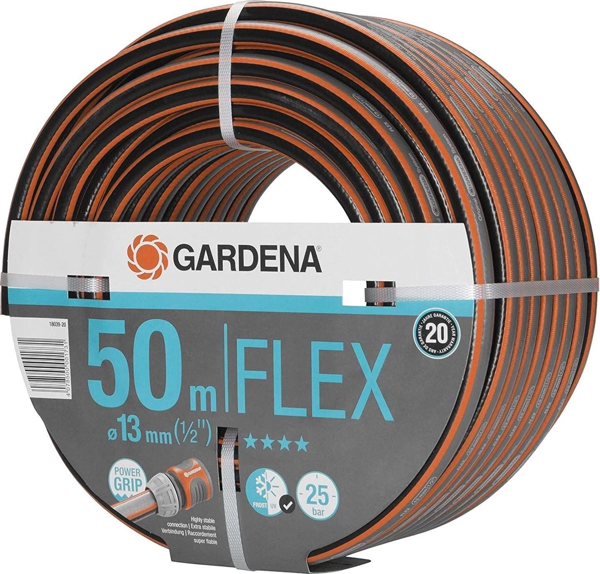 GARDENA - Comfort Flex Tuinslang - 50 Meter - 13 Mm 2 GARDENA - Comfort Flex Tuinslang - 50 Meter - 13 Mm - Afbeelding 2