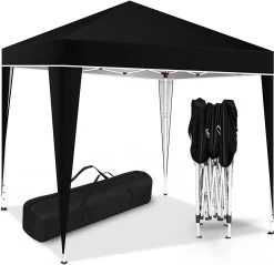 Sens Design Partytent Opvouwbaar - 3 X 3m - Zwart