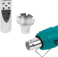 VONROC Elektrische Onkruidbrander - 2000W - Incl. Barbecue Mondstuk -Tuin Kortingswinkel 1200x1167