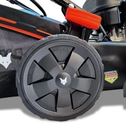 FUXTEC Grasmaaier Benzine - 51cm - 4-takt - 170cc - Zelfrijdend / Zelftrekkend /achterwielaandrijving - Mulchfunctie - Opvangbak 60L - FX-RM5170 -Tuin Kortingswinkel 1200x1177 3