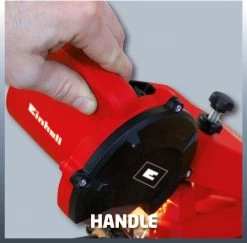 Einhell Kettingslijper GC-CS 85 E (85 W - 5500 /min - Slijphoekverstelling W. Schaal - Kettingspanner - Dieptebegrenzer Incl. Slijpschijf) -Tuin Kortingswinkel 1200x1180 1