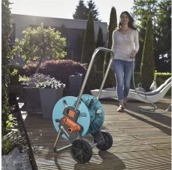 GARDENA AquaRoll S Slangenwagen - Verstelbare Handgreep - Excl. Tuinslang -Tuin Kortingswinkel 1200x1186 6