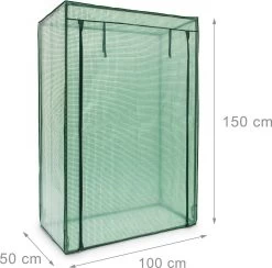 Relaxdays Kweekkas Tomaten - Folie Tuinkas - Tomatenhuis - Foliekas - Broeikas Kunststof - PE -Tuin Kortingswinkel 1200x1187 8