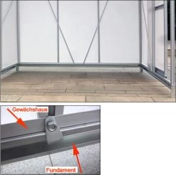 Deuba Broeikas Fundament Verzinkt – 190x122cm - Incl. Montagemateriaal -Tuin Kortingswinkel 1200x1195 22