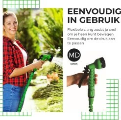 Uitrekbare Tuinslang Tot 15 Meter Van MD-goods ® - Tuinsproeier - Tuin Besproeien - Waterslang - Sproeikop - Groen - Flexibel Elastisch 12 Uitrekbare Tuinslang Tot 15 Meter Van MD-goods ® - Tuinsproeier - Tuin Besproeien - Waterslang - Sproeikop - Groen - Flexibel Elastisch -Tuin Kortingswinkel 1200x1196 3