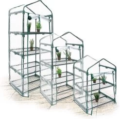 Relaxdays Tuinkas - Foliekas Balkon - Broeikas - Kweekkas - Verkrijgbaar In 3 Afmetingen - 4 -Tuin Kortingswinkel 1200x1197 19