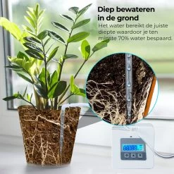 Automatisch Bewateringssysteem Voor Kamerplanten Met Pomp – Waterdruppelaar – Watergeefsysteem– Planten Watergever -Tuin Kortingswinkel 1200x1198 7
