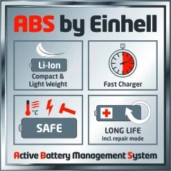 Einhell Accu Bladblazer GE-CL 18 Li E Kit (1x2,0Ah) Power X-Change (Li-Ion - 18 V - 12000 Min-1 - 210 Km/h Blaasluchtstroom - Incl. 2,0 Ah Accu En Lader) -Tuin Kortingswinkel 1200x1199 1