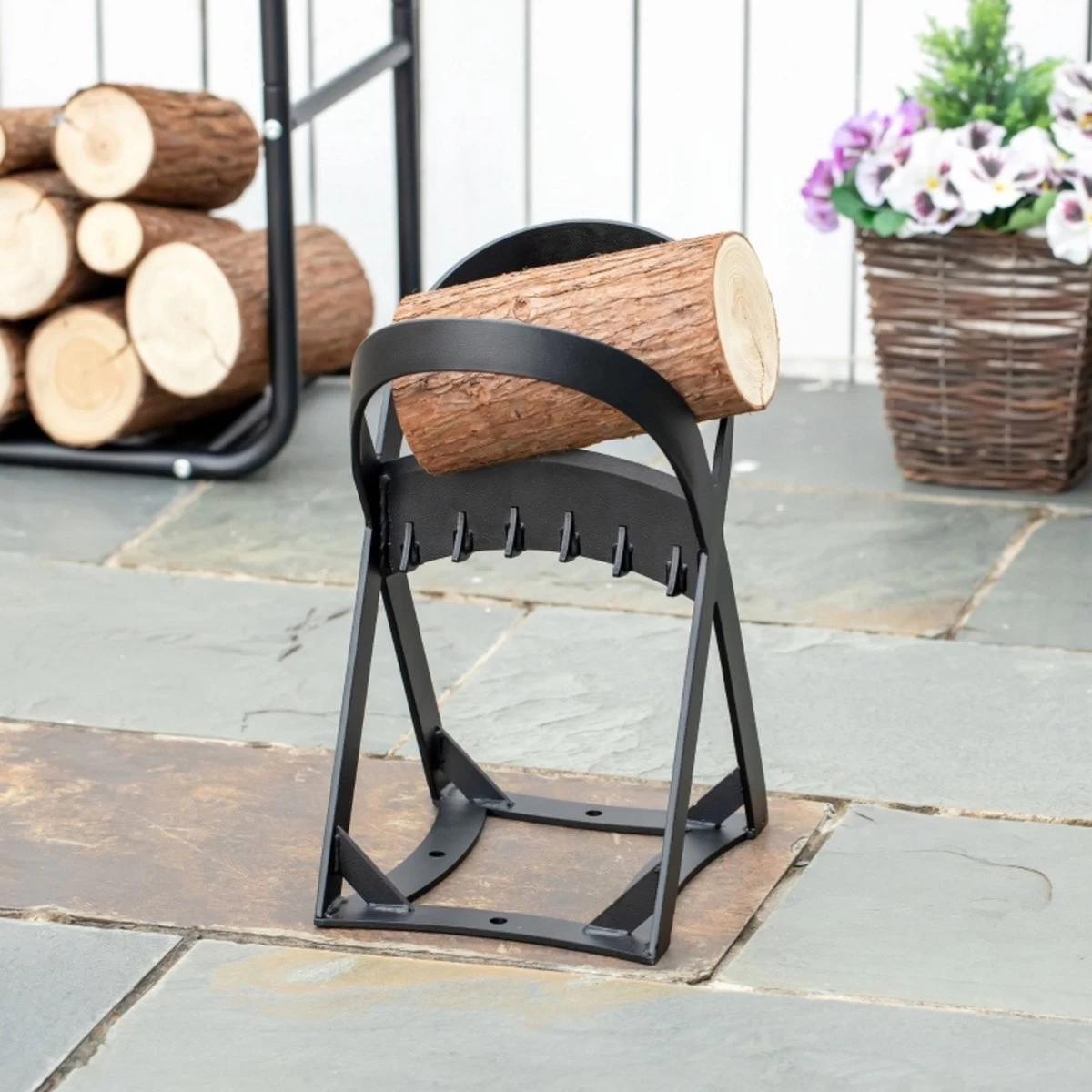 Zenzee - Houtklover - Houtsplijter - Houtkliever - Staal 4 Zenzee - Houtklover - Houtsplijter - Houtkliever - Staal - Afbeelding 4