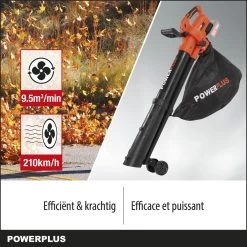 Powerplus Dual Power POWDPG75270 Bladblazer - Bladzuiger En -versnipperaar - Brushless - Blazen - Zuigen - Versnipperen - Excl. Accu En Lader - Incl. Opvangzak 45L -Tuin Kortingswinkel 1200x1200 104