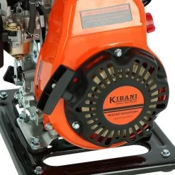 Kibani Waterpomp 8.000 Liter P/uur - 98 Cc / 1.5 PK 4-takt Benzine Motor - 4000 Toeren/Minuut - Doorstroming 8 M³ P/uur - Tuinpomp -Tuin Kortingswinkel 1200x1200 1042