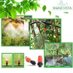 Bone Vista® 155 Stuks Water Druppelslang Irrigatiesysteem Tuin – Bewateringssysteem & Druppelsysteem -Tuin Kortingswinkel 1200x1200 1082