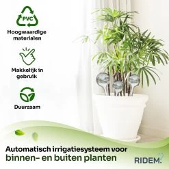 Waterdruppelaar Voor Planten - Irrigatiesysteem- Waterbol - Druppelsysteem - Watergeefsysteem Voor Kamerplanten - Plantenwatergever -6 Stuks - Transparant -Tuin Kortingswinkel 1200x1200 1132