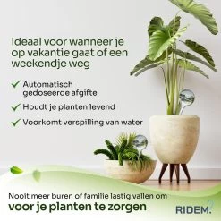 Waterdruppelaar Voor Planten - Irrigatiesysteem- Waterbol - Druppelsysteem - Watergeefsysteem Voor Kamerplanten - Plantenwatergever -6 Stuks - Transparant -Tuin Kortingswinkel 1200x1200 1133