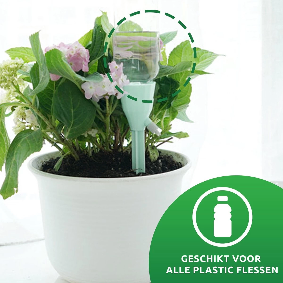 SKYARD® Waterdruppelaar Set Van 10 – Watergeefsysteem Geschikt Binnen (Kamerplanten) En Buiten – Bewateringssysteem Met Instelbare Druppelsnelheid - Irrigatiesysteem - Planten Watergever - Waterbol 4 SKYARD® Waterdruppelaar Set Van 10 – Watergeefsysteem Geschikt Binnen (Kamerplanten) En Buiten – Bewateringssysteem Met Instelbare Druppelsnelheid - Irrigatiesysteem - Planten Watergever - Waterbol - Afbeelding 4
