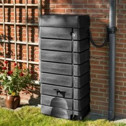 Nature - Regentank - 276L - H134,5 X 58,5 X 39,5cm - Antraciet - Muurmodel -Tuin Kortingswinkel 1200x1200 1229