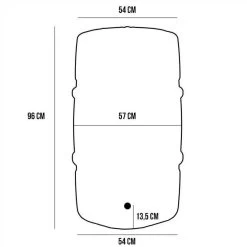 Regenton Harcostar 227 Liter Antraciet -Tuin Kortingswinkel 1200x1200 1245