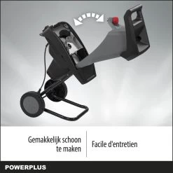 Powerplus POWEG5011 Elektrische Hakselaar Versnipperaar - 2400W - Max. Ø40mm - Incl. Duwstok, Wielen En 50L Opvangzak - Heggen, Bomen En Haag - Tuinonderhoud -Tuin Kortingswinkel 1200x1200 132