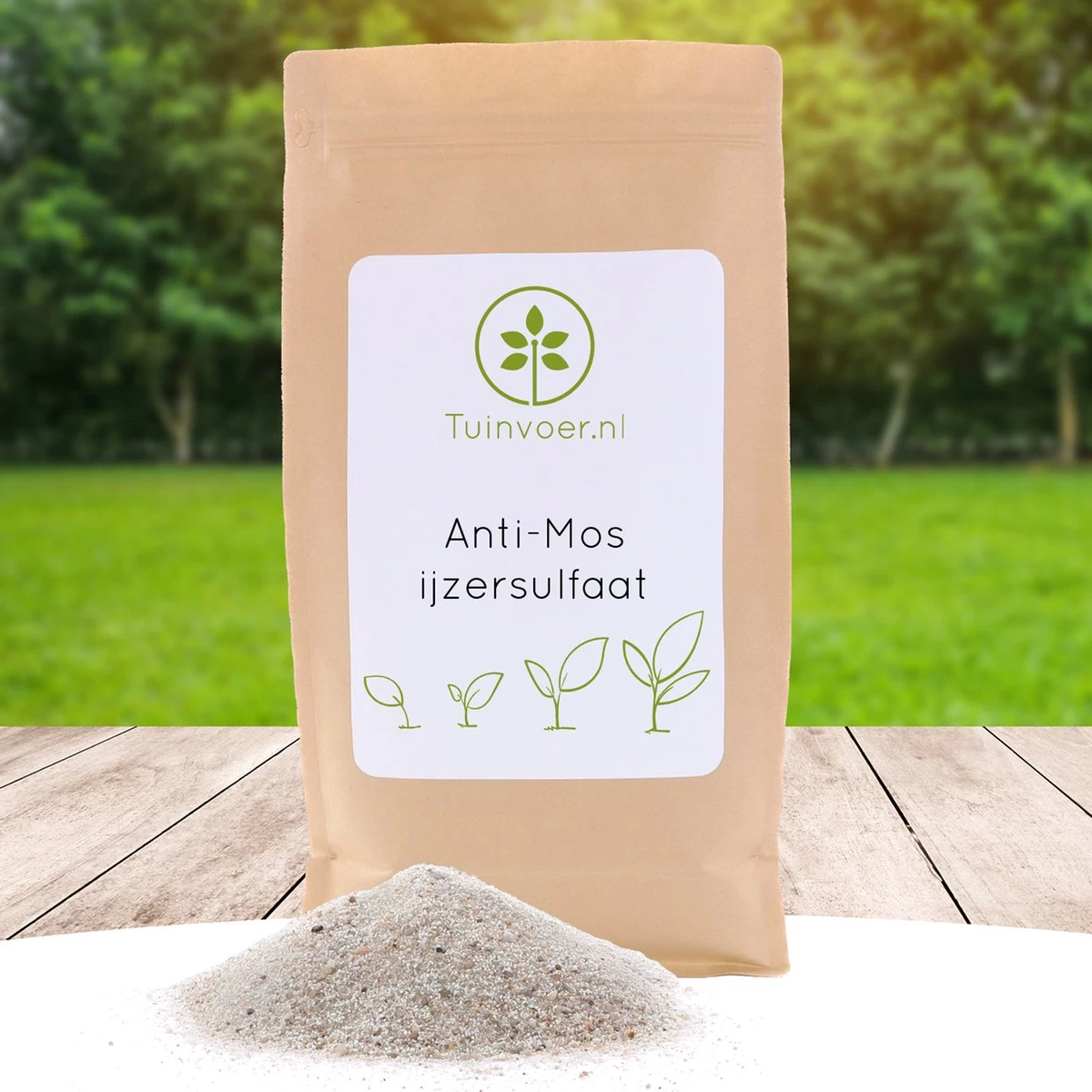 Anti Mos Ijzersulfaat - Dood Het Mos In Uw Gazon En Bevordert De Diepgroene Kleur - 12kg - 200m² - Direct En Gemakkelijk Te Strooien - Gazonmest - Mos Bestrijding - Hersluitbare Verpakking 1 Anti Mos Ijzersulfaat - Dood Het Mos In Uw Gazon En Bevordert De Diepgroene Kleur - 12kg - 200m² - Direct En Gemakkelijk Te Strooien - Gazonmest - Mos Bestrijding - Hersluitbare Verpakking